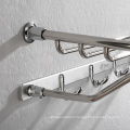 High quality Hotel towel rack Stainless steel towel rack Bathroom towel rack with hook